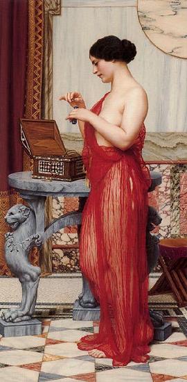 John William Godward The New Perfume oil painting picture